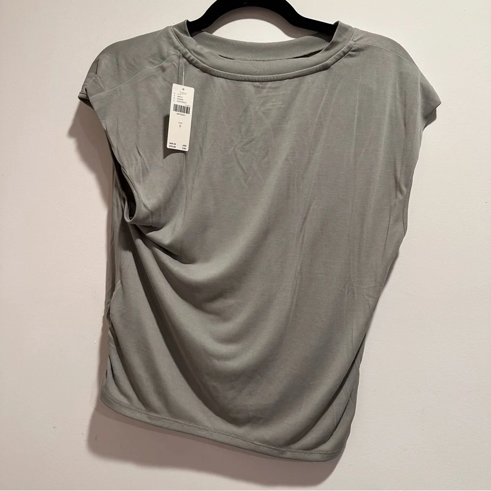 NWT Anthropologie Front Twist Muscle Tank - Picture 2 of 9